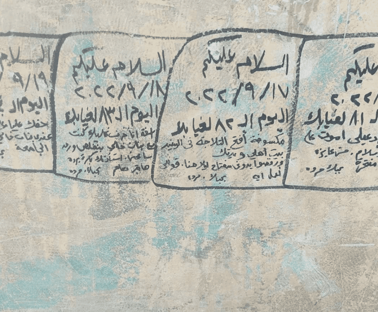 إحدى رسائل السيدة المصرية المتداولة