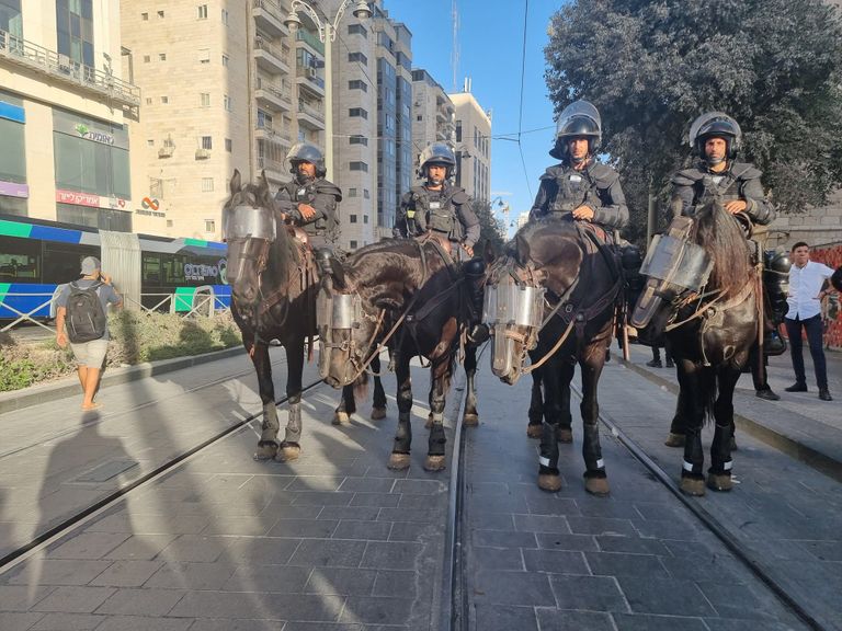 جانب من الاحتجاجات