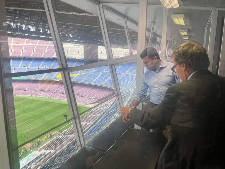 أشرف صبحي في ملعب