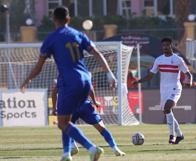 من مباراة الزمالك وأسوان في الدوري المصري مباريات الزمالك
