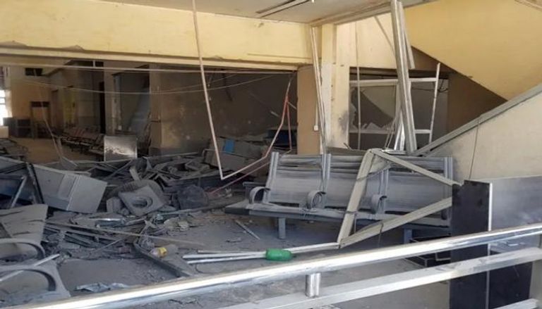 أضرار لحقت بمطار دمشق الدولي جراء قصف إسرائيلي سابق - أرشيفية