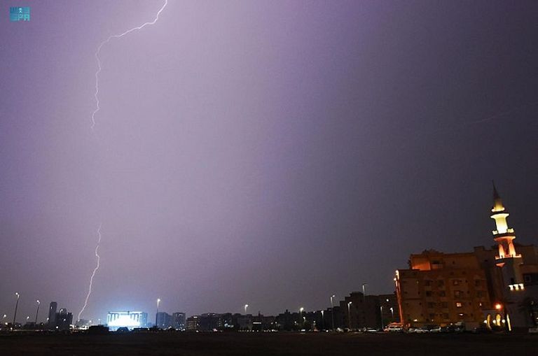 أمطار في جدة- أرشيفية