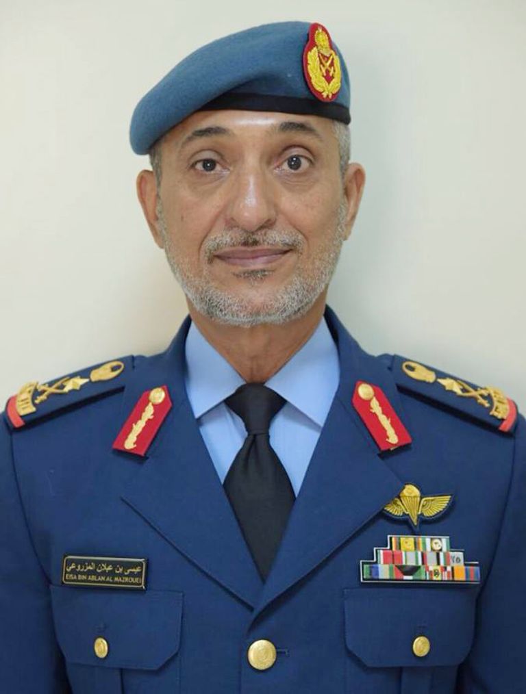 الفريق الركن مهندس عيسى سيف محمد المزروعي الشيخ محمد بن زايد آل نهيان