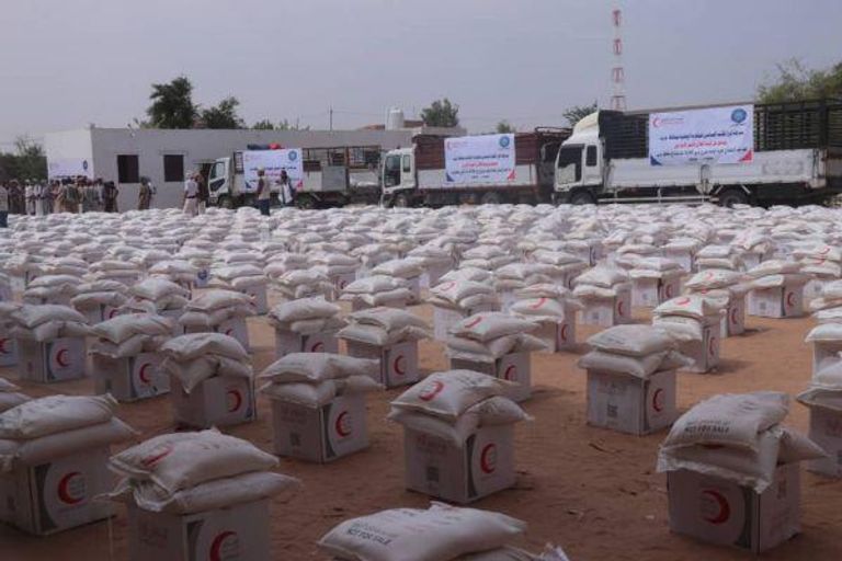 أحد عناصر خلية الأعمال الإنسانية