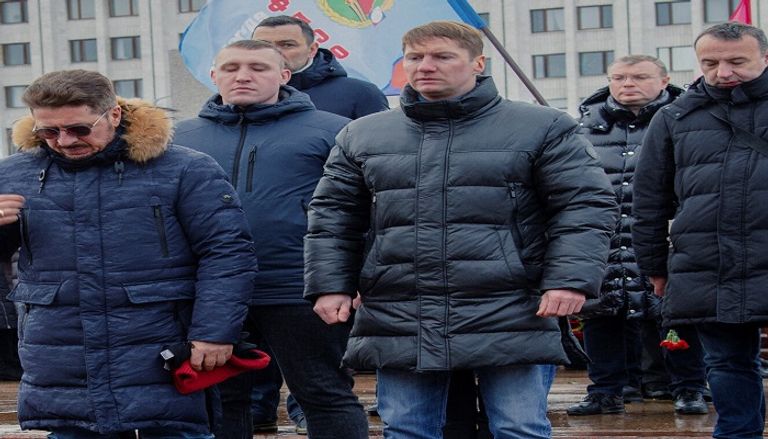 موقع الهجوم في بلدة ماكيفكا