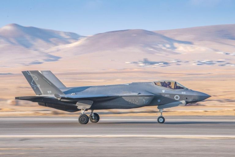 جانب من التدريب الأمريكية الإسرائيلية