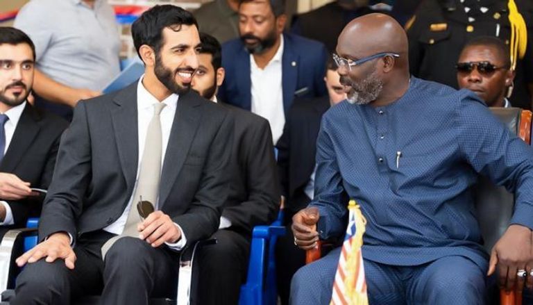 مراسم افتتاح مستشفى الإمارات في ليبيريا