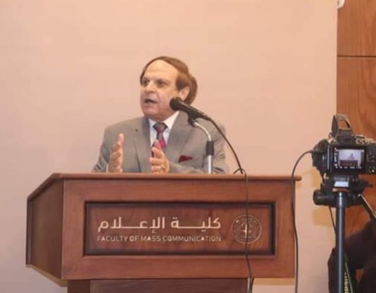 الدكتور سامي الشريف رئيس اتحاد الإذاعة والتليفزيون الأسبق الشيخ محمد متولي الشعراوي - أرشيفية