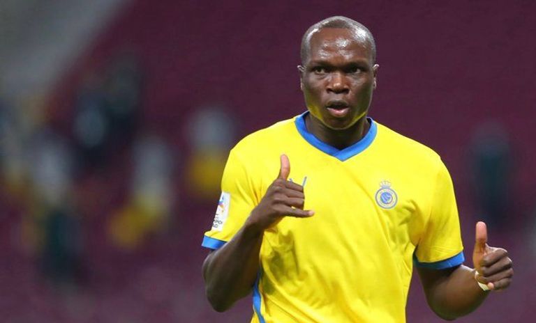 فينسنت أبوبكر كريستيانو رونالدو في تدريبات النصر