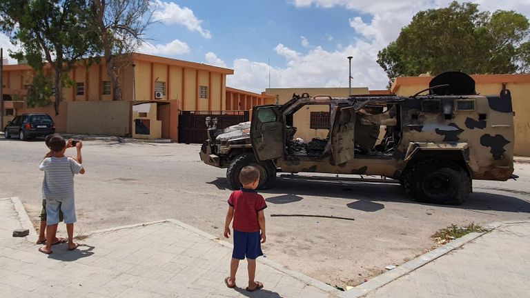 أطفال ليبيا يعانون من الحروب التي تشهدها البلاد