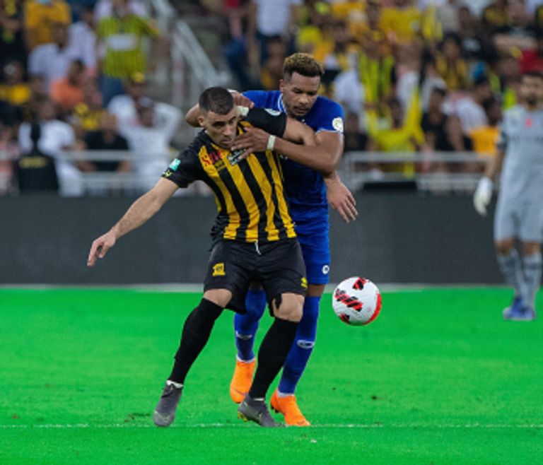 حمدالله والبليهي الهلال والاتحاد - الدوري السعودي