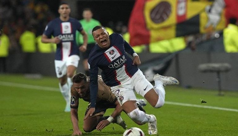 خسارة باريس سان جيرمان في الدوري الفرنسي