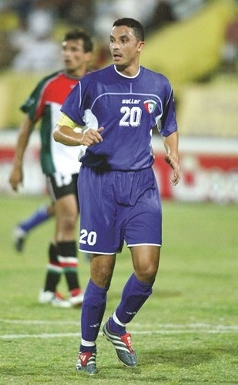 جاسم الهويدي جاسم الهويدي نجم منتخب الكويت الأسبق