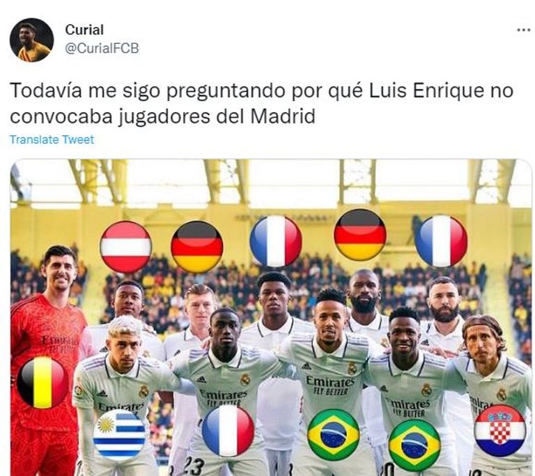 تعليقات الجماهير لويس إنريكي وكارلو أنشيلوتي