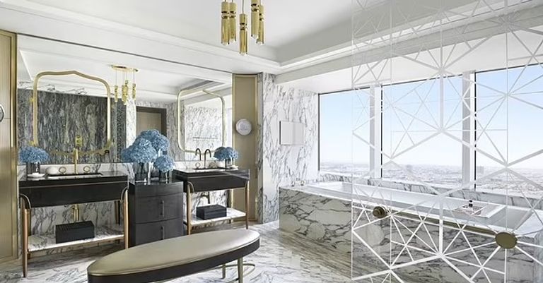 الجناح الذي يقطن به الدون كريستيانو رونالدو مع عائلته بقميص النصر