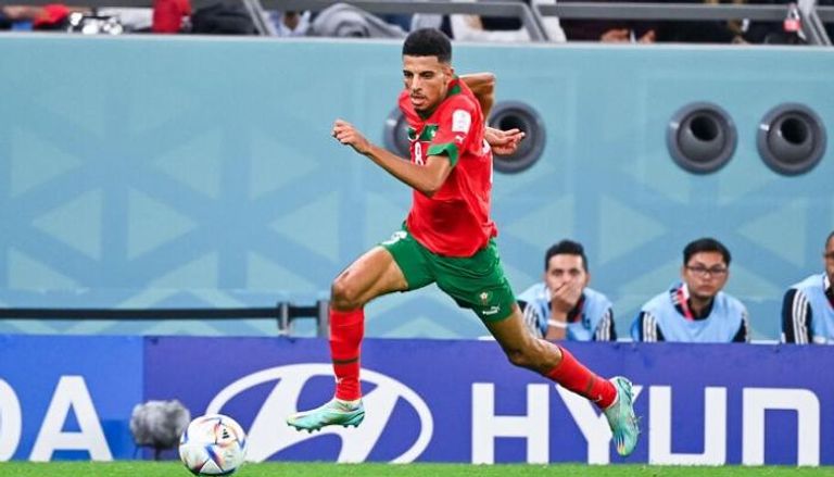 عز الدين أوناحي نجم منتخب المغرب في كأس العالم 2022
