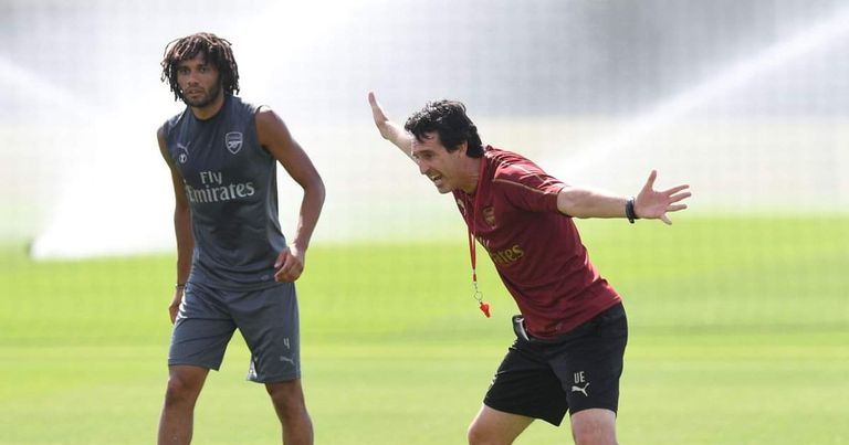 محمد النني لاعب أرسنال