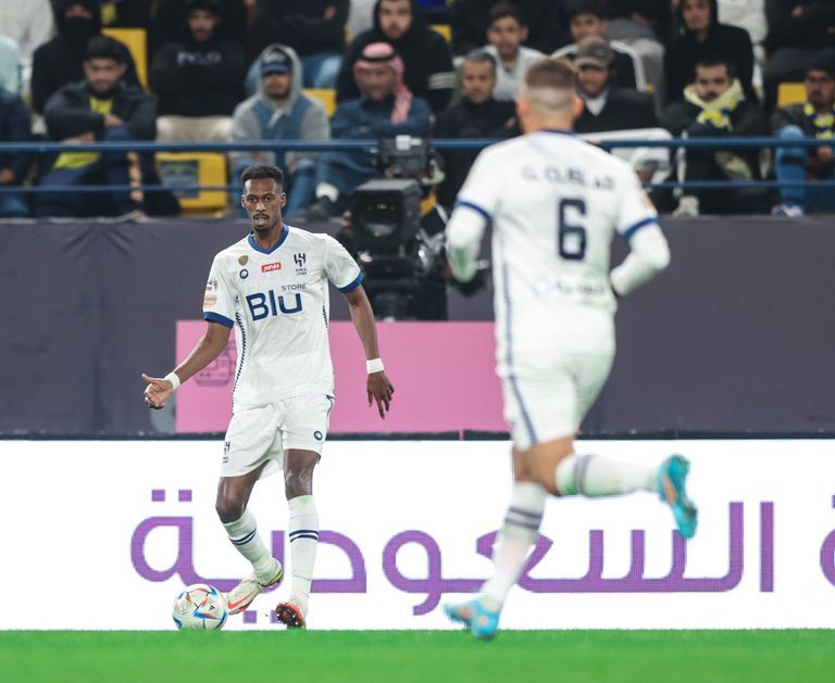 محمد كنو ديربي الهلال والنصر في الدوري السعودي