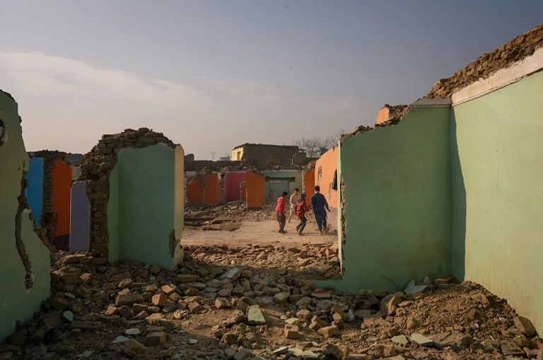 أعمال الإنشاءات الجديدة في كابول