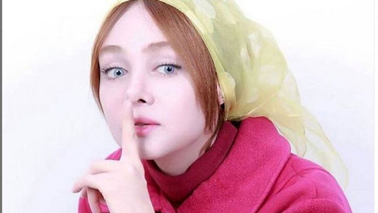 الممثلة الإيرانية الشابة شهرة قمر