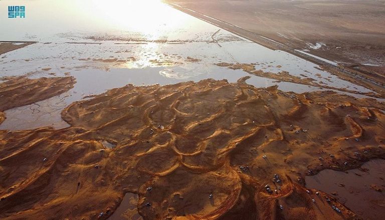 سريان وادي الرمة في القصيم