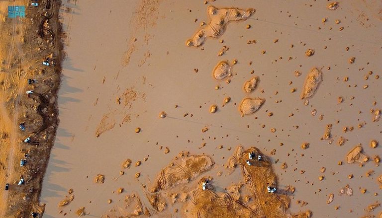 سريان وادي الرمة في القصيم