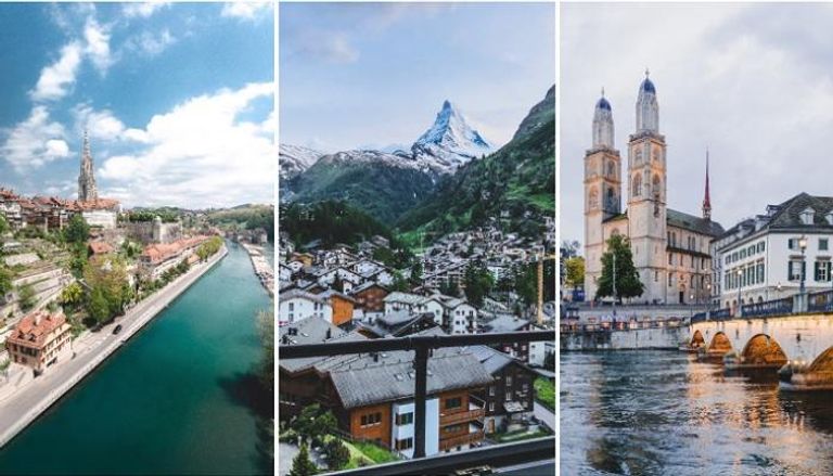 6 من أهم المدن السياحية في سويسرا "عروس جبال الألب"