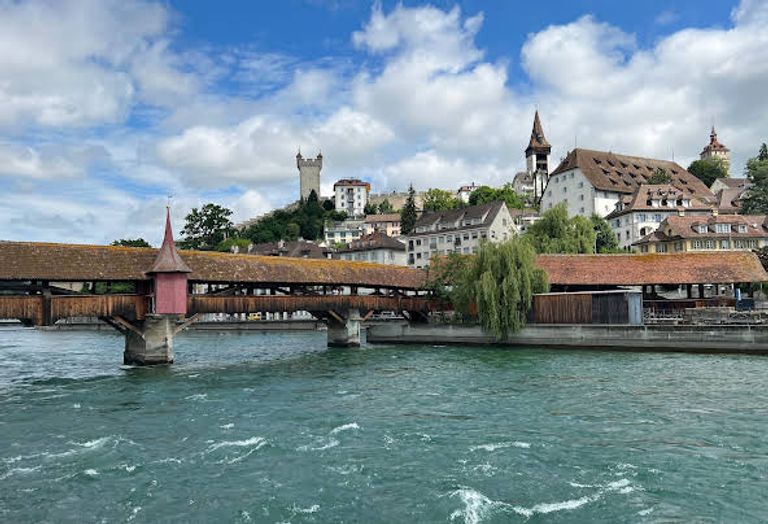 جسر " Spreuerbrücke" أحد معالم السياحة في لوزيرن 6 من أفضل الأماكن السیاحیة في لوزيرن
