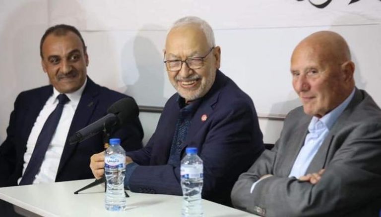 راشد الغنوشي رئيس حركة النهضة التونسية - أرشيفية
