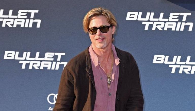 الممثل الأمريكي براد بيت