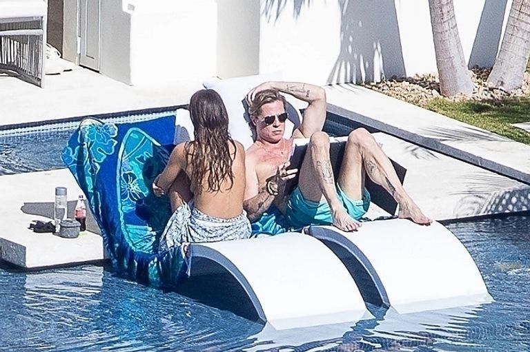 الممثل الأمريكي براد بيت