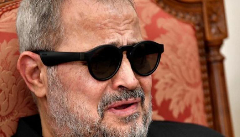 جورج وسوف مع نجله الراحل