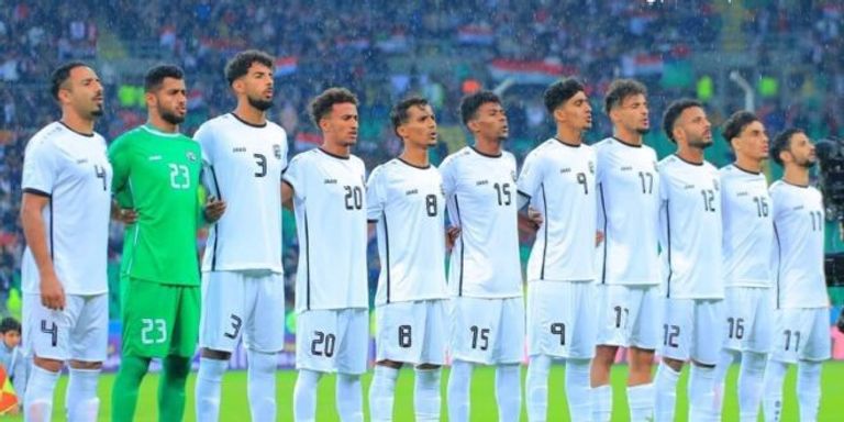 منتخب اليمن في خليجي 25 من مباراة منتخب اليمن أمام عمان في خليجي 25