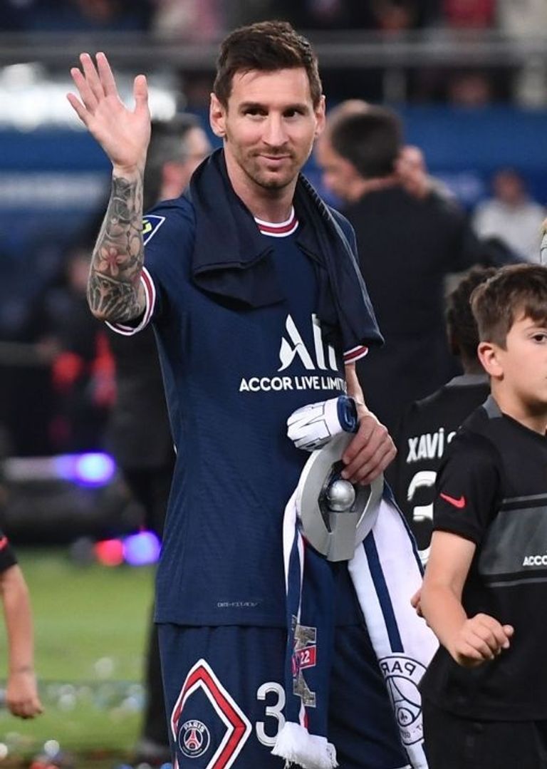 Messi sacré champion de France