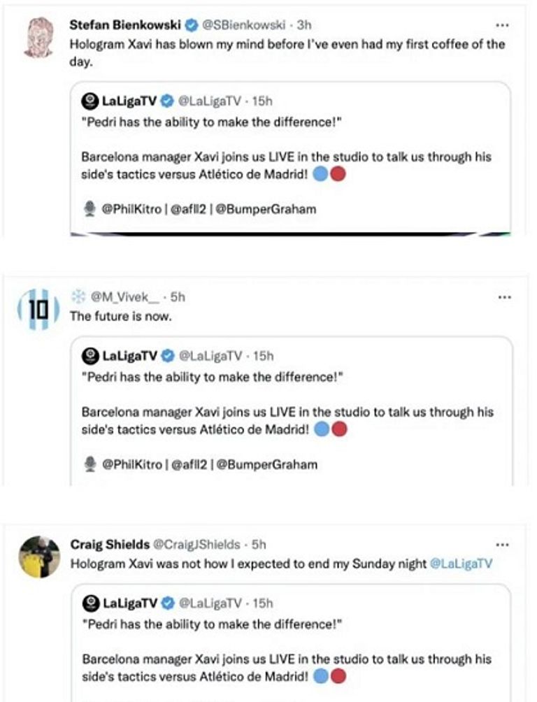 تعليق الجمهور تشافي هيرنانديز مدرب برشلونة