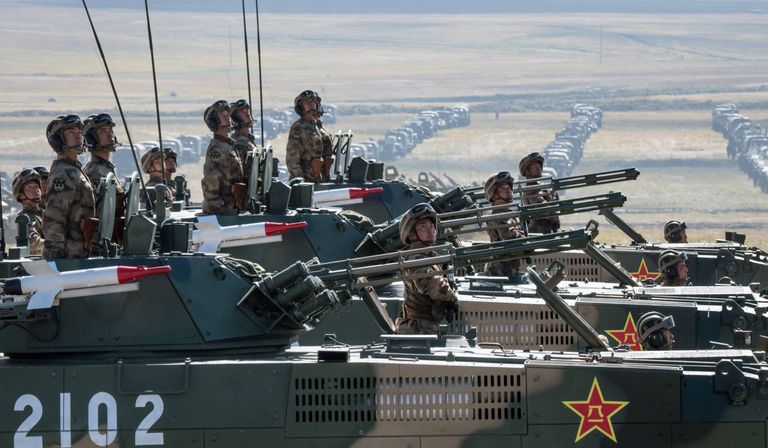 حشود عسكرية صينية ضخمة - أرشيفية