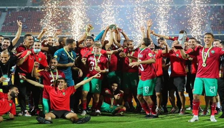 منتخب المغرب حامل لقب كأس أمم أفريقيا للمحليين