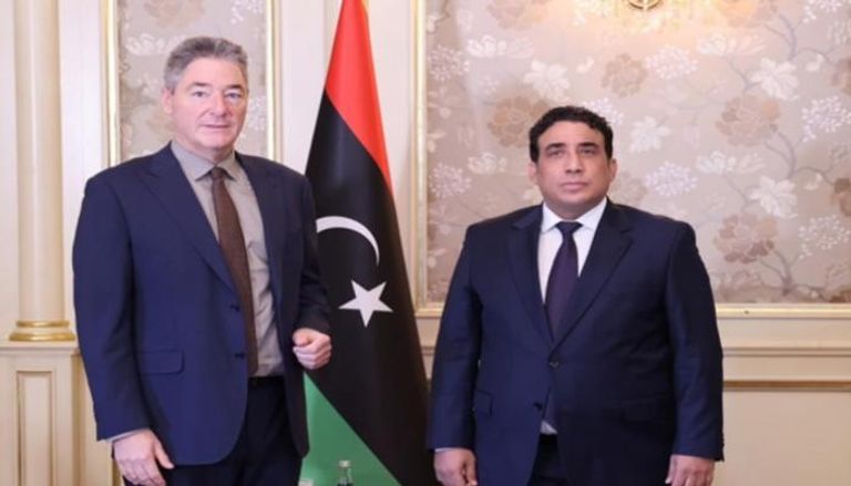 السفير الألماني مع رئيس المجلس الرئاسي الليبي