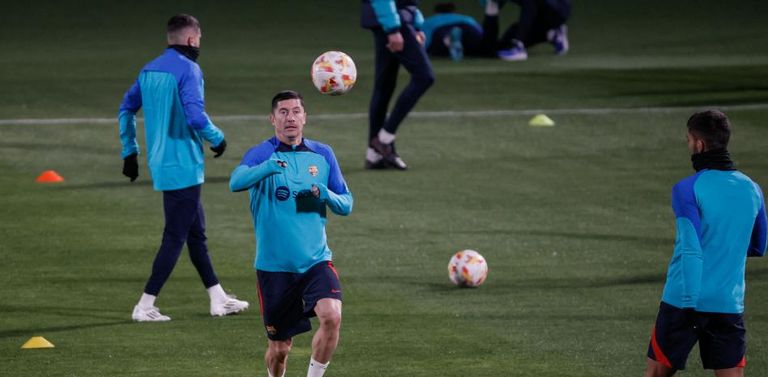 تحضيرات برشلونة لبيتيس برشلونة وريال بيتيس