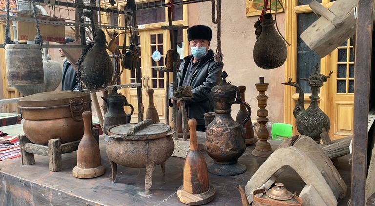 سوق كاشكار في الصين