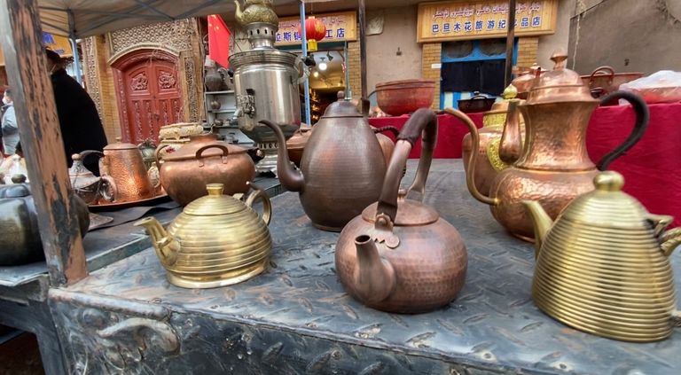 سوق كاشكار في الصين