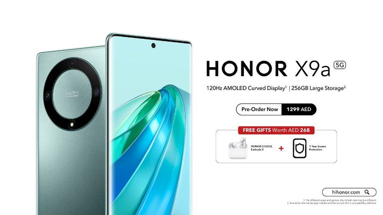 طريقة الطلب المسبق للهاتف  هاتف HONOR X9a الجديد