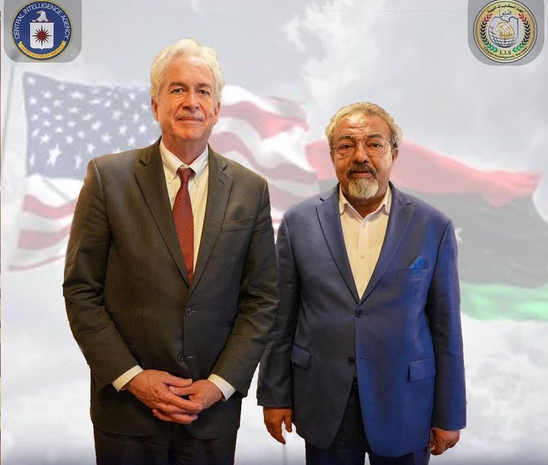 مدير الاستخبارات المركزية الأمريكية يلتقي الدبيبة