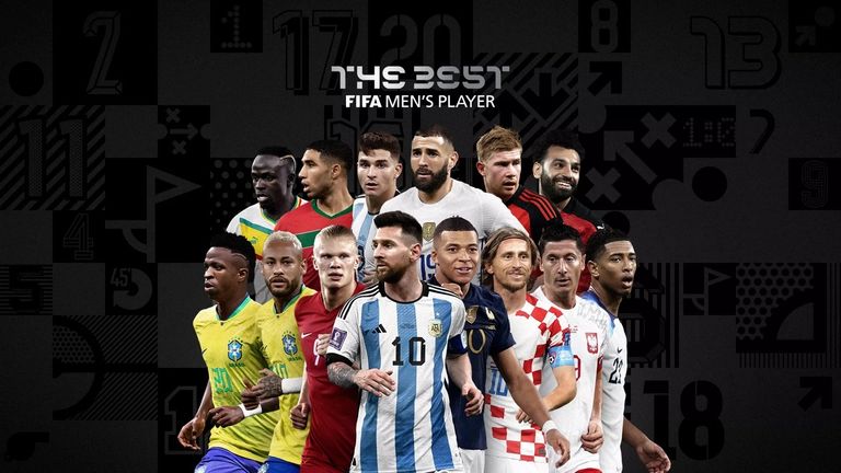 قائمة المرشحين لجائزة أفضل لاعب في العالم 2022