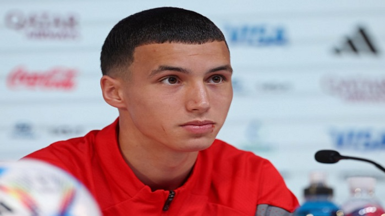 بلال الخنوس نجم منتخب المغرب