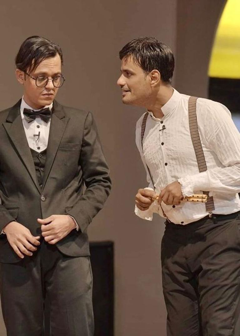 جانب من العرض المسرحي