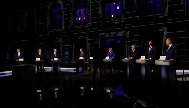 آخر مناظرة تلفزيونية بين مرشحي الرئاسة في التشيك