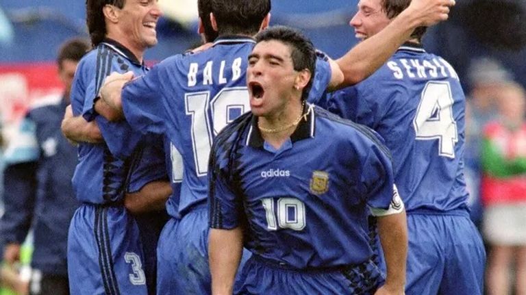 دييجو مارادونا في كأس العالم 1994