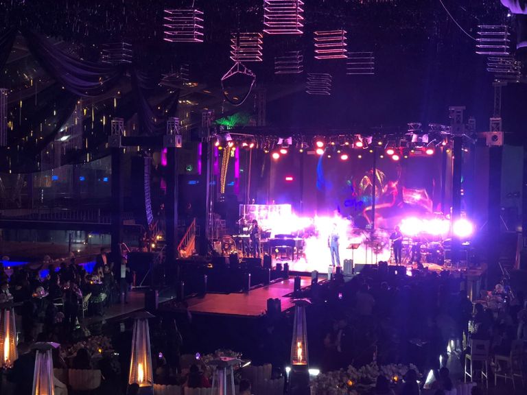 جانب من حفل الزفاف الهندي في شرم الشيخ