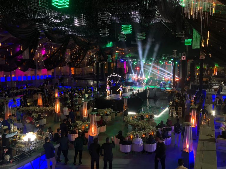 جانب من حفل الزفاف الهندي في شرم الشيخ